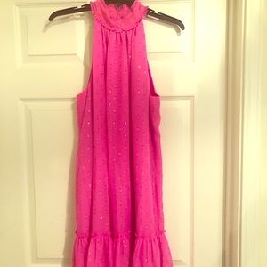 Trina Turk hot pink dress